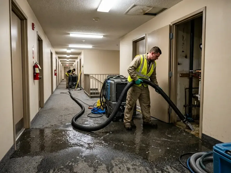 multi-unit-apartment-hallway-f-005 — frequently asked questions, Emergency Burst Pipe Water Extraction & Removal in Princevi…